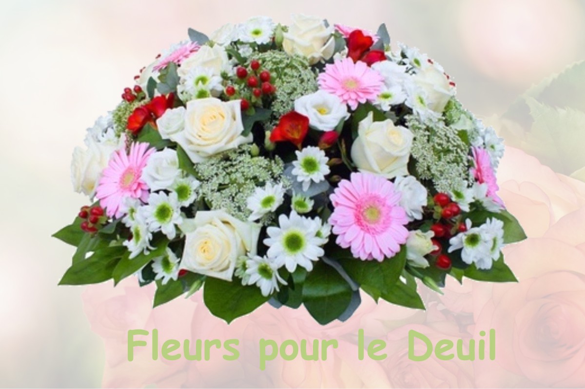 fleurs deuil MALLERET-BOUSSAC